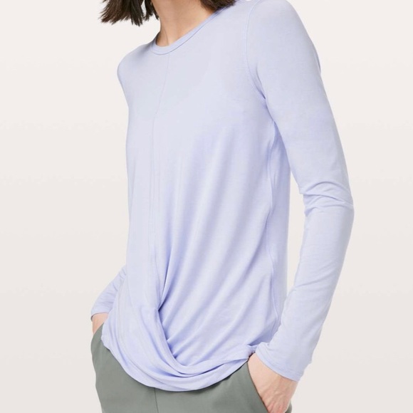 lululemon athletica Tops - Lululemon serene Saturday long sleeve-GUC